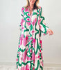 Robe Maxi Imprimé Floral pour Femmes