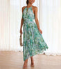 Robe Maxi Imprimé Floral pour Femmes