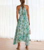 Robe Maxi Imprimé Floral pour Femmes