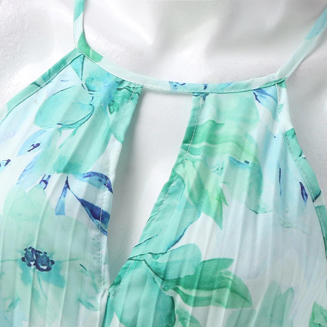 Robe Maxi Imprimé Floral pour Femmes