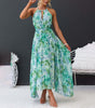 Robe Maxi Imprimé Floral pour Femmes