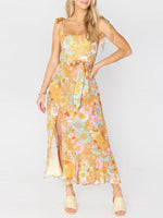 Robe Maxi Imprimé Floral pour Femmes