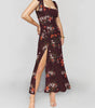 Robe Maxi Imprimé Floral pour Femmes