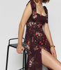Robe Maxi Imprimé Floral pour Femmes