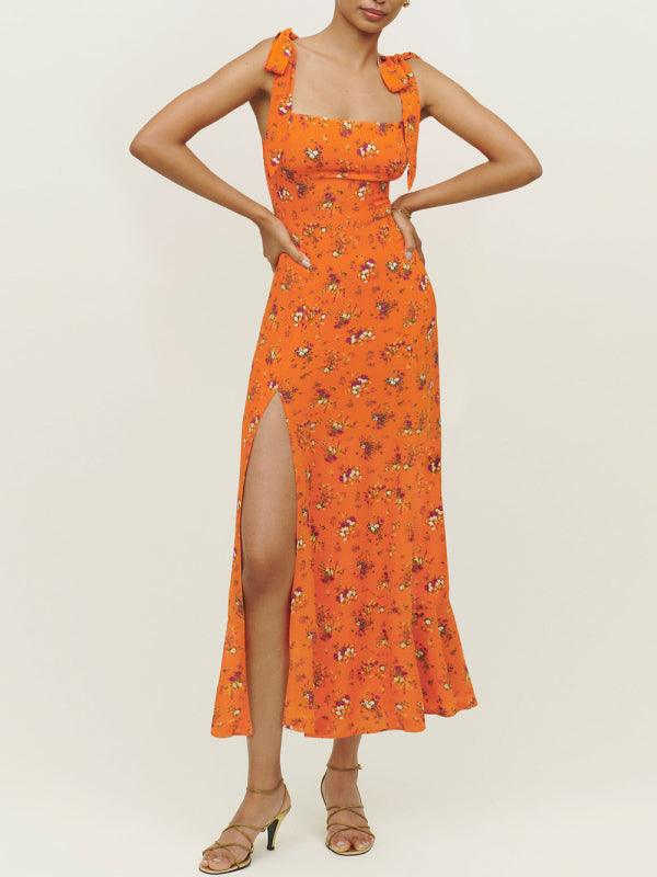 Robe Maxi Imprimé Floral pour Femmes
