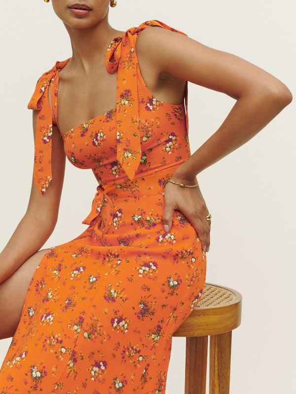 Robe Maxi Imprimé Floral pour Femmes
