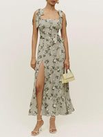 Robe Maxi Imprimé Floral pour Femmes