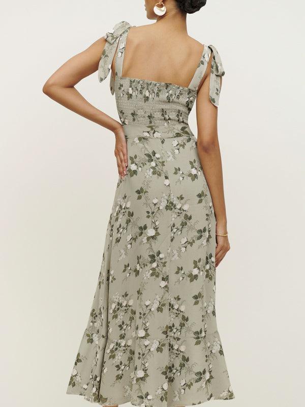 Robe Maxi Imprimé Floral pour Femmes