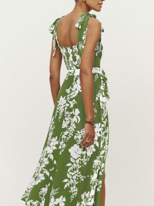 Robe Maxi Imprimé Floral pour Femmes
