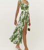 Robe Maxi Imprimée Fleurie pour Femmes