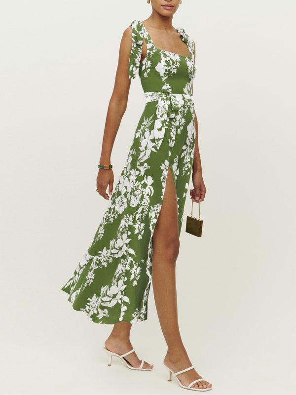 Robe Maxi Imprimé Floral pour Femmes