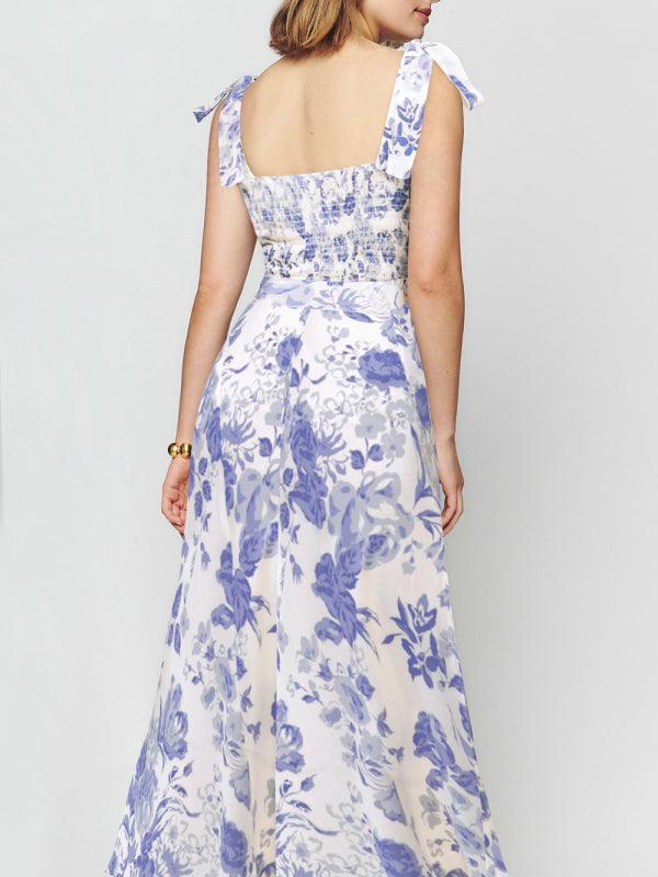 Robe Maxi Imprimé Floral pour Femmes