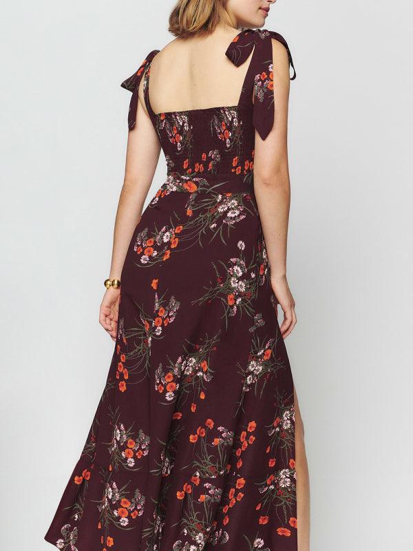 Robe Maxi Imprimé Floral pour Femmes