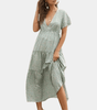 Robe Maxi Imprimé Floral pour Femmes