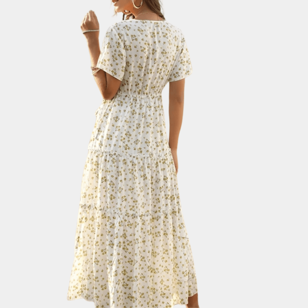Robe Maxi Imprimé Floral pour Femmes