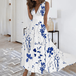 Robe Maxi Fleurie pour Femmes