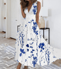 Robe Maxi Motif Floral pour Femmes