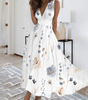 Robe Maxi Motif Floral pour Femmes
