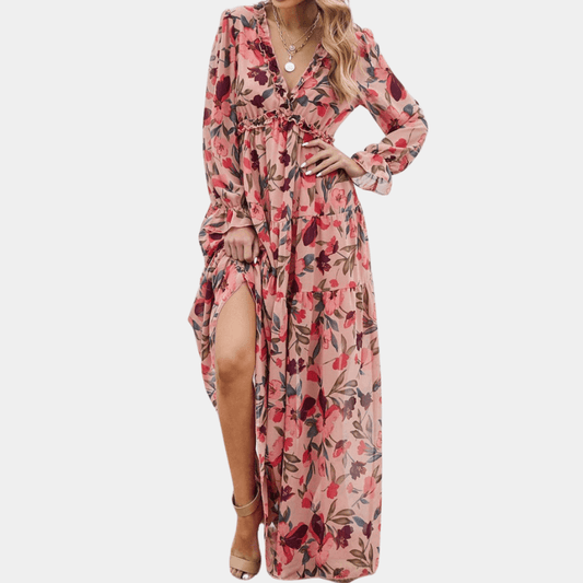 Maxi Robe Fleurie Élégante pour Femmes