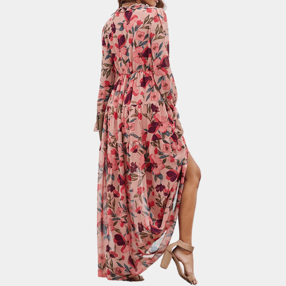 Maxi Robe Fleurie Élégante pour Femmes