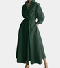 Maxi Robe Élégante Col en V pour Femmes