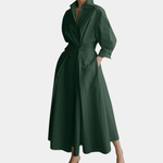 Maxi Robe Élégante Col en V pour Femmes