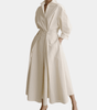 Maxi Robe Élégante Col en V pour Femmes