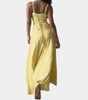 Robe Maxi avec Devant Drapé pour Femmes