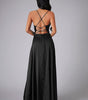 Robe Maxi Fente Haute et Bretelles Réglables pour Femmes