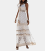 Robe Maxi en Dentelle Style Boho pour Femmes