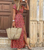 Robe Maxi Imprimé Paisley pour Femmes