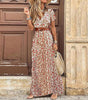 Robe Maxi Imprimé Paisley pour Femmes