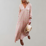 Robe Maxi Imprimé Paisley pour Femmes