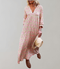 Robe Maxi Imprimé Paisley pour Femmes