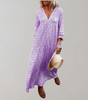 Robe Maxi Imprimé Paisley pour Femmes