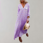 Robe Maxi Imprimé Paisley pour Femmes