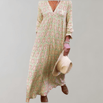 Robe Maxi Imprimé Paisley pour Femmes
