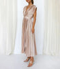 Robe Maxi Plissée Élégante pour Femmes