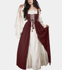 Robe Maxi avec Fermeture à Lacets pour Femmes