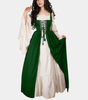 Robe Maxi avec Fermeture à Lacets pour Femmes
