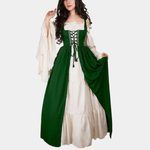 Robe Maxi avec Fermeture à Lacets pour Femmes