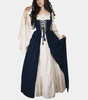 Robe Maxi avec Fermeture à Lacets pour Femmes
