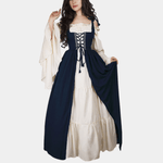 Robe Maxi avec Fermeture à Lacets pour Femmes