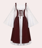 Robe Maxi avec Fermeture à Lacets pour Femmes