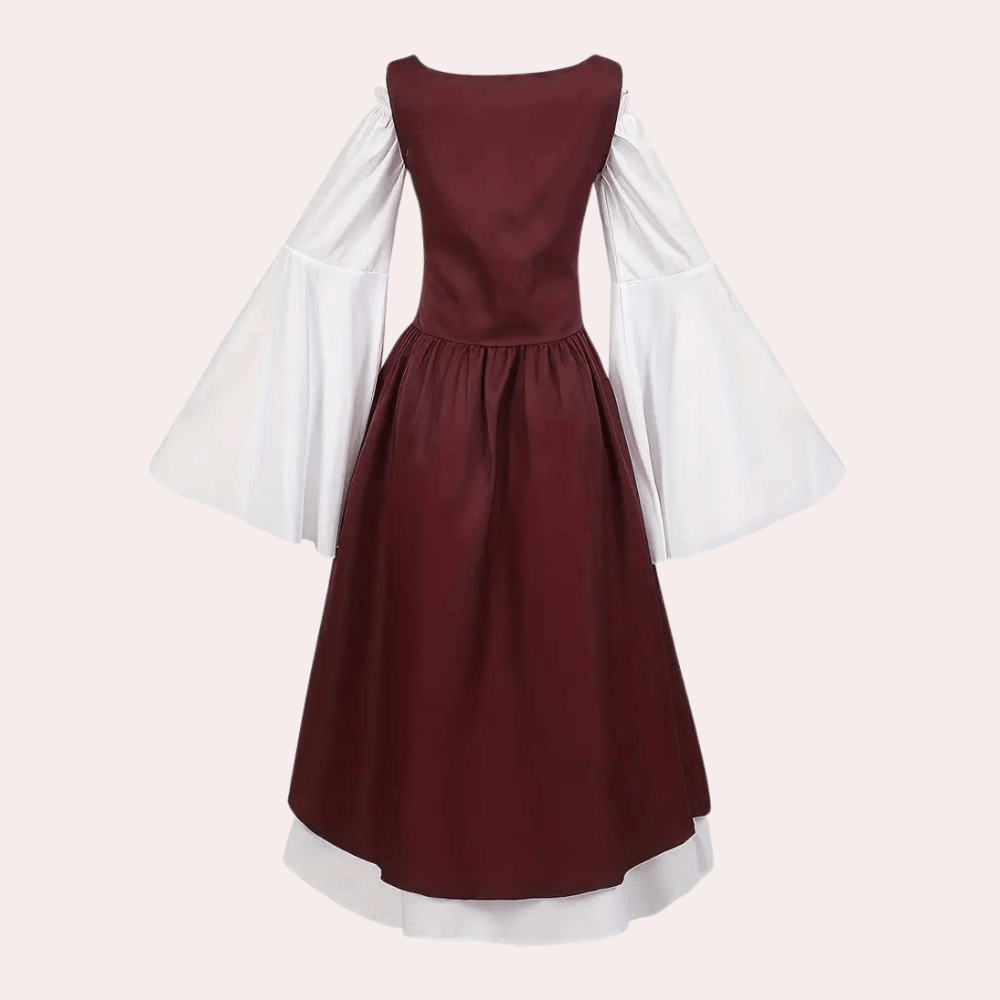 Robe Maxi avec Fermeture à Lacets pour Femmes