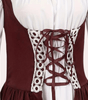 Robe Maxi avec Fermeture à Lacets pour Femmes