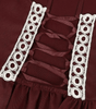 Robe Maxi avec Fermeture à Lacets pour Femmes