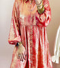 Robe Chemise Mini Métallique pour Femmes