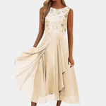 Robe Midi à Motif Floral pour Femmes