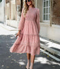 Robe Midi Imprimée Fleurie pour Femmes
